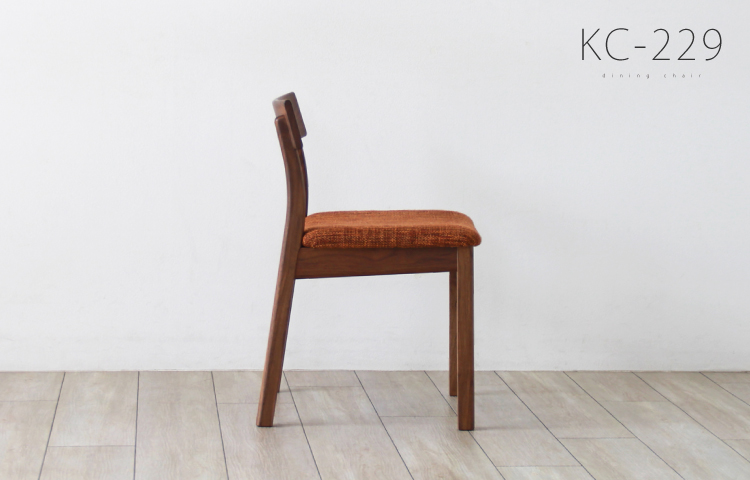 木蔵 ＜BOKURA＞ ウォールナットチェアー KC-229