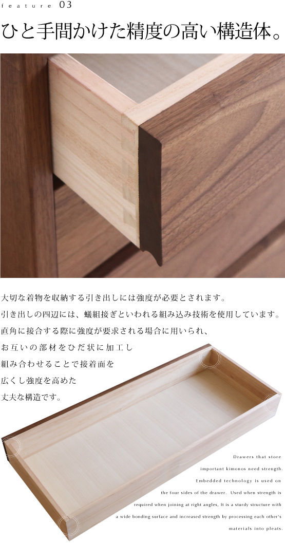 KIMONO箪笥(着物・整理タンス)
