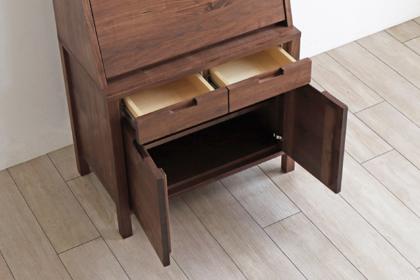 ウォールナット ライティングデスク［DC-01］：ダイニングテーブル専門