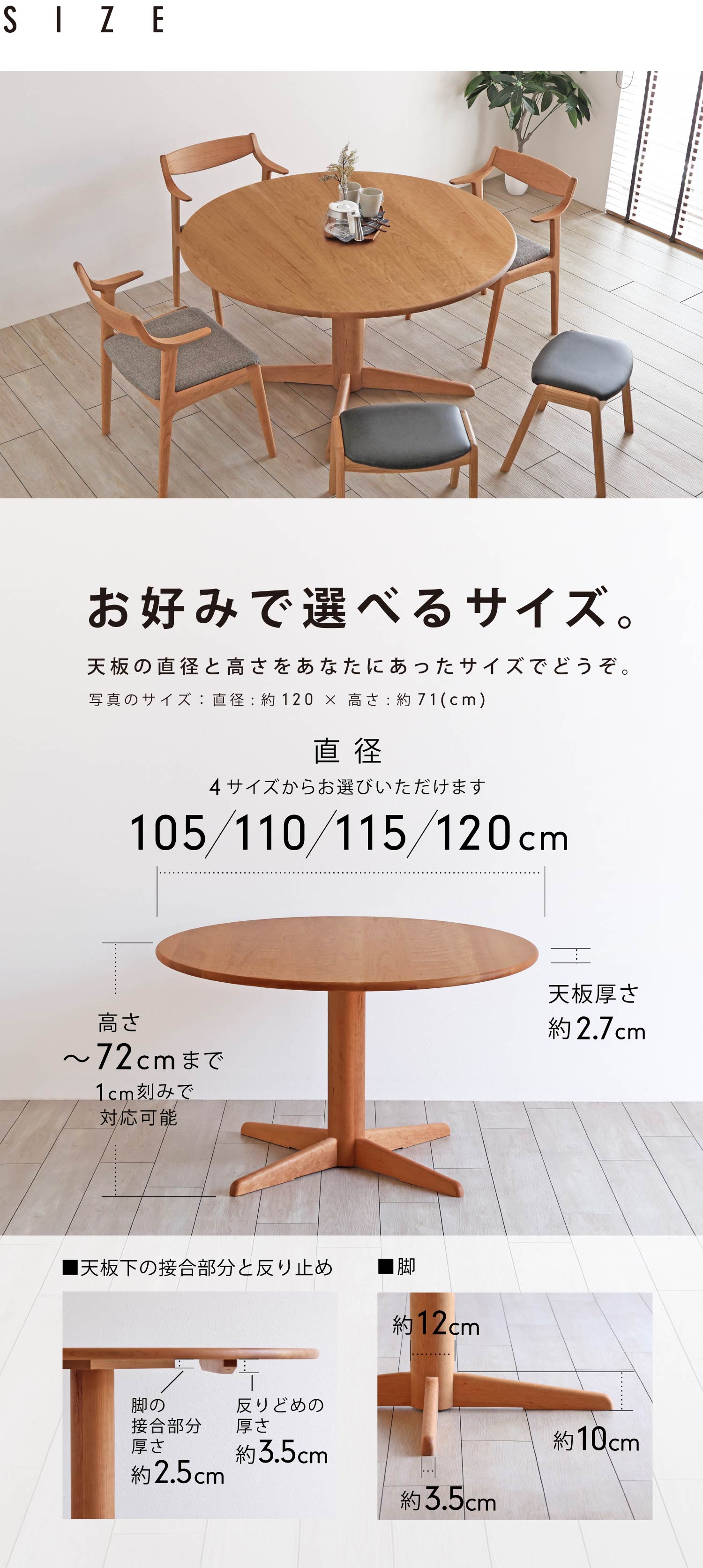 D݂őIׂTCYBV̒aƍȂɂTCYłǂB