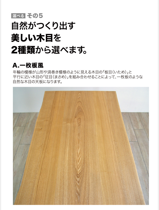 まじめなタモテーブル