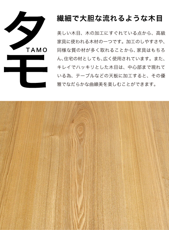 まじめなタモテーブル