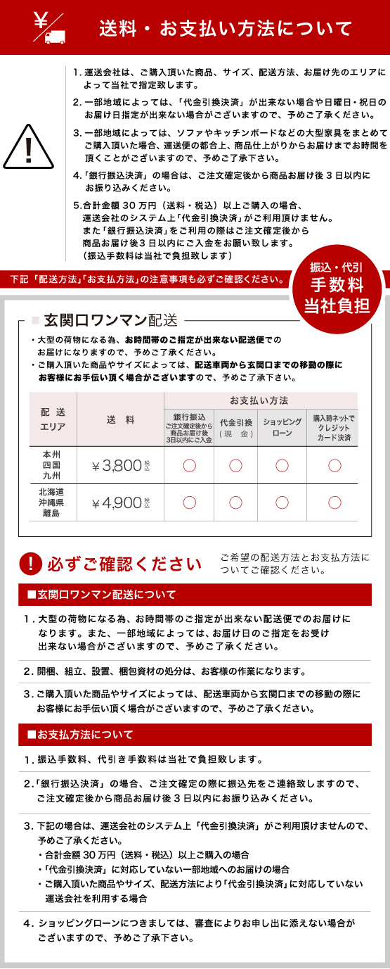 配送・お支払