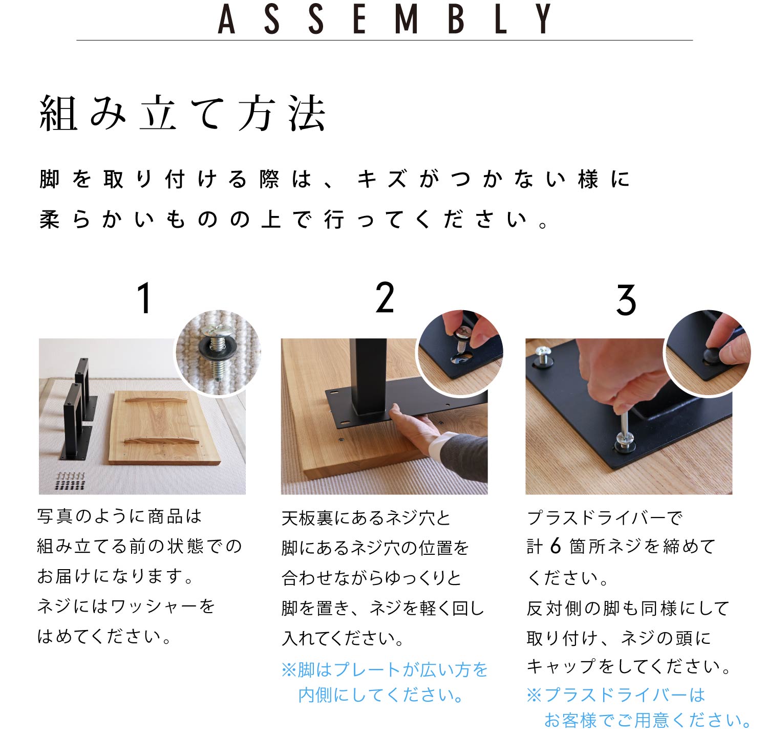 �g�ݗ��ĕ��@���������������B