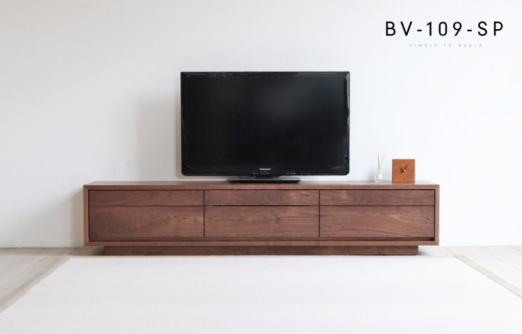 【美品】木蔵 BOKURA ボクラ　テレビボード テレビ台　送料込み ブラックチェリーテレビボード［BV-109］：ダイニングテーブル