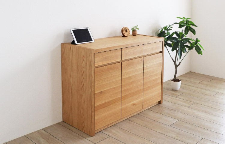 特別価格オークキャビネット［SP-CABINET01］：ダイニング